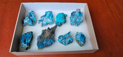 Lot 8 Chrysocolla Quartz Rough