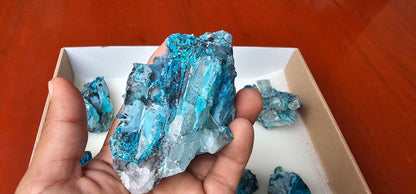 Lot 8 Chrysocolla Quartz Rough