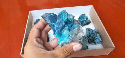 Lot 8 Chrysocolla Quartz Rough