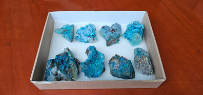 Lot 8 Chrysocolla Quartz Rough