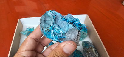 Lot 8 Chrysocolla Quartz Rough