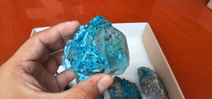 Lot 8 Chrysocolla Quartz Rough