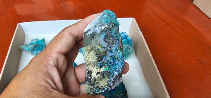 Lot 8 Chrysocolla Quartz Rough