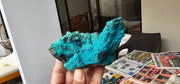 Chrysocolla on Quartz