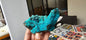 Chrysocolla on Quartz