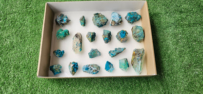 Lot 20 Chrysocolla on Quartz