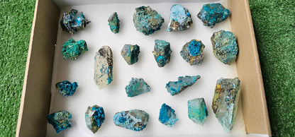 Lot 20 Chrysocolla on Quartz