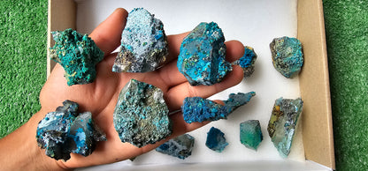 Lot 20 Chrysocolla on Quartz