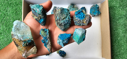 Lot 20 Chrysocolla on Quartz