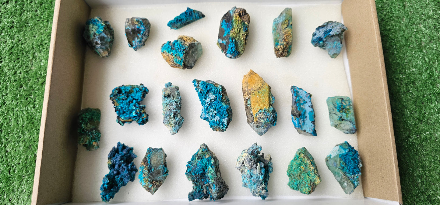 Lot 20 Chrysocolla on Quartz