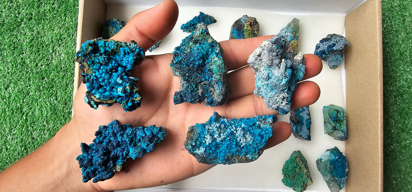 Lot 20 Chrysocolla on Quartz