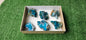 Lot 6 Chrysocolla on Quartz