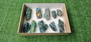 Lot 10 Chrysocolla on Quartz