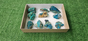 Lot 10 Chrysocolla on Quartz