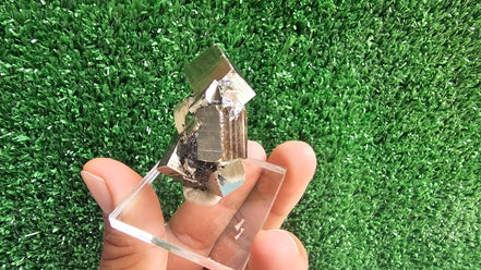 pyrite octahedral