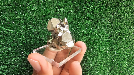 pyrite octahedral