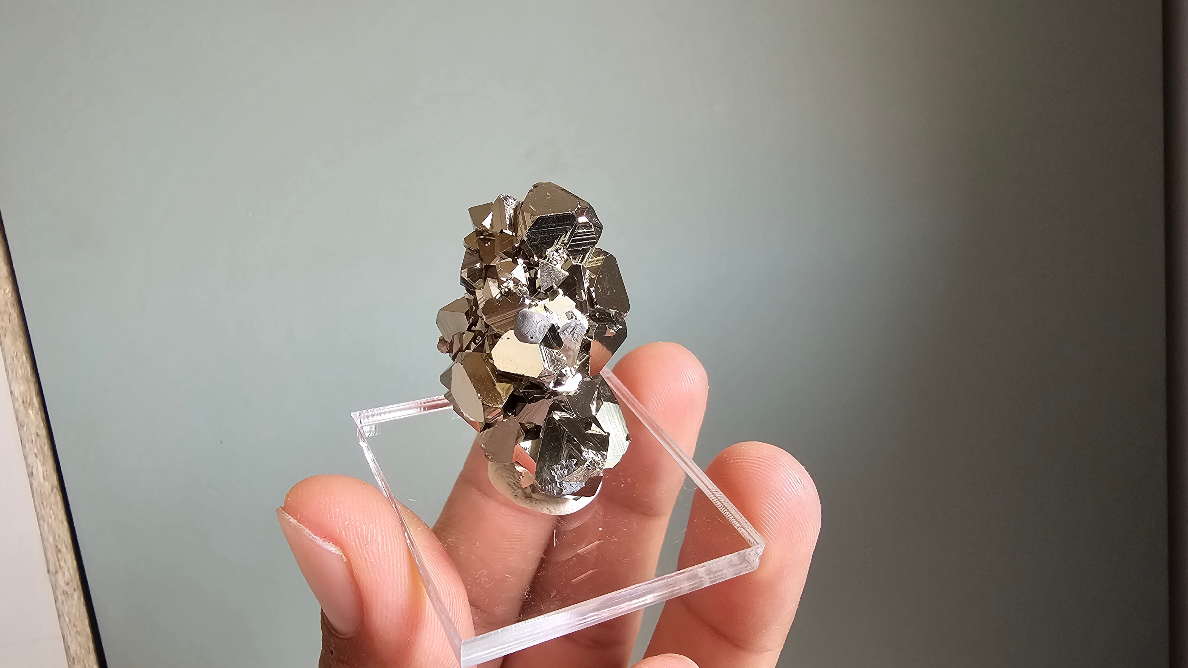 pyrite octahedral