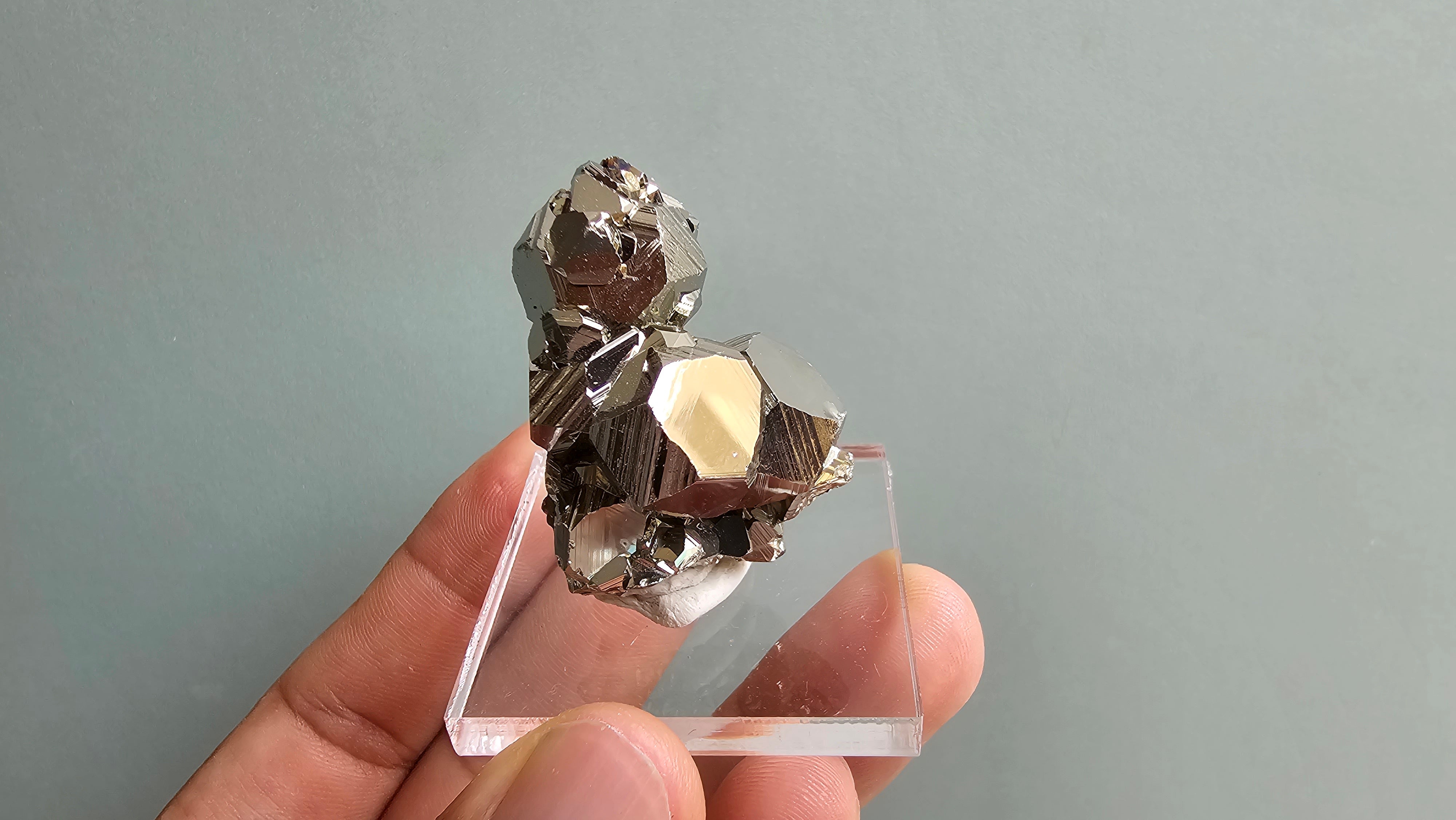 pyrite octahedral