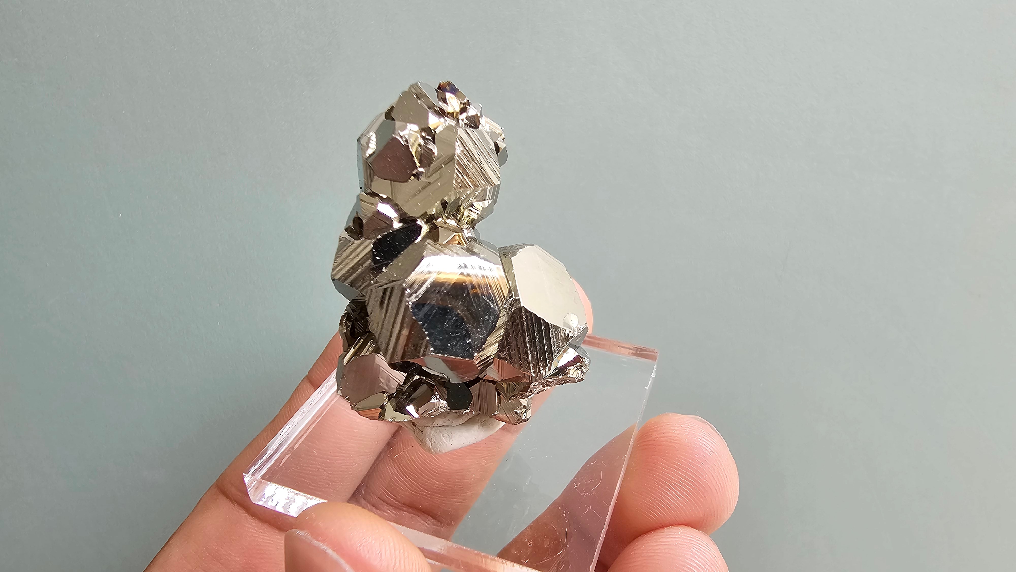 pyrite octahedral