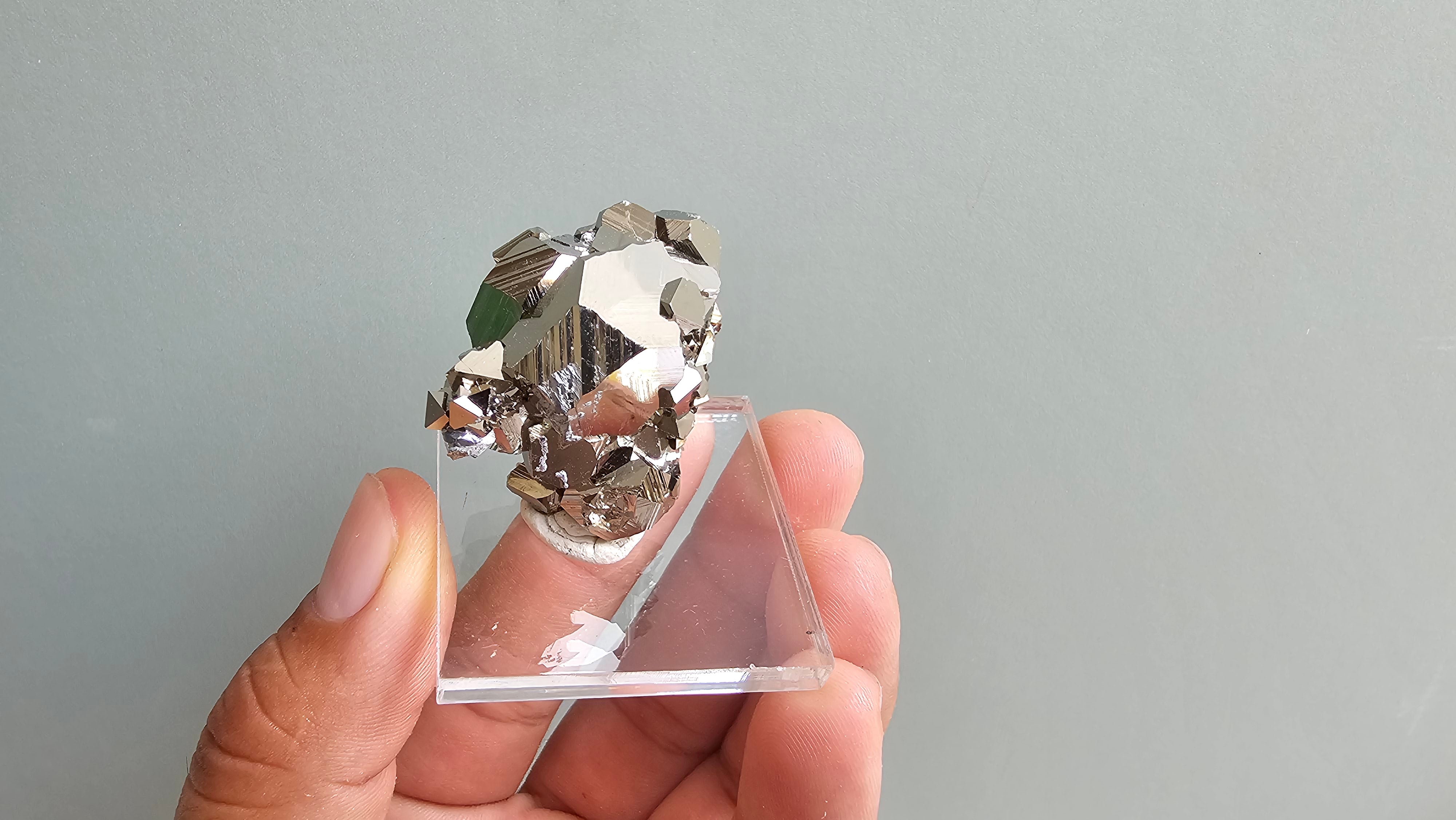 pyrite octahedral