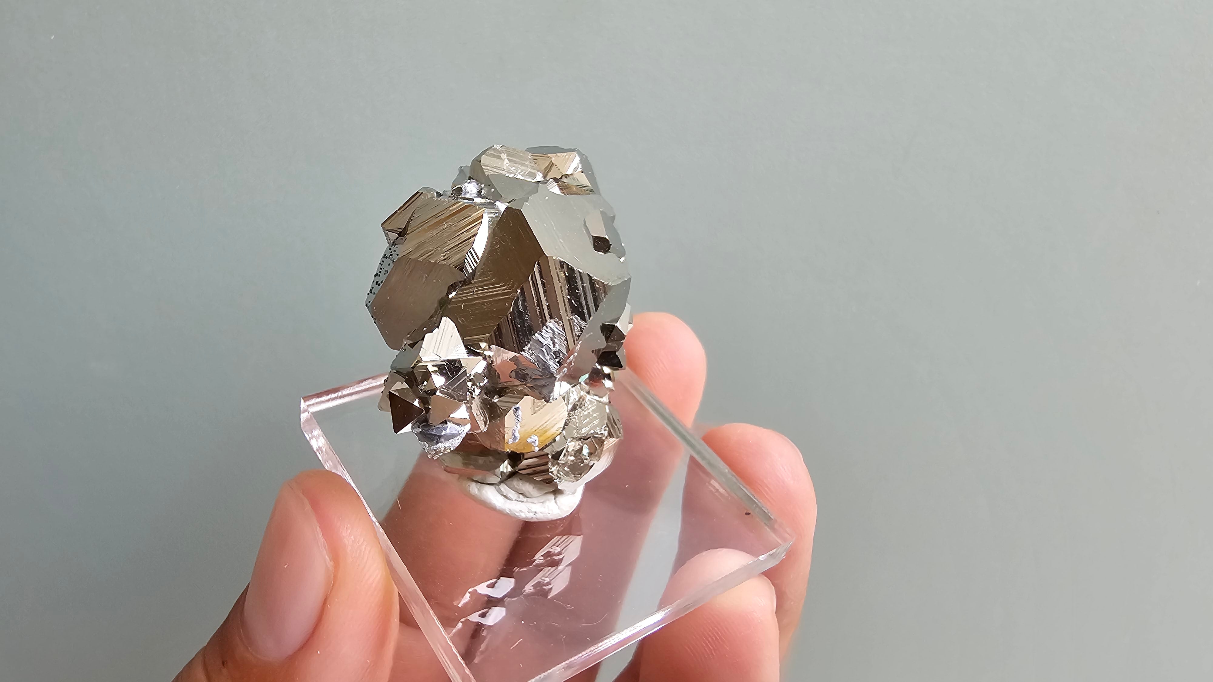 pyrite octahedral