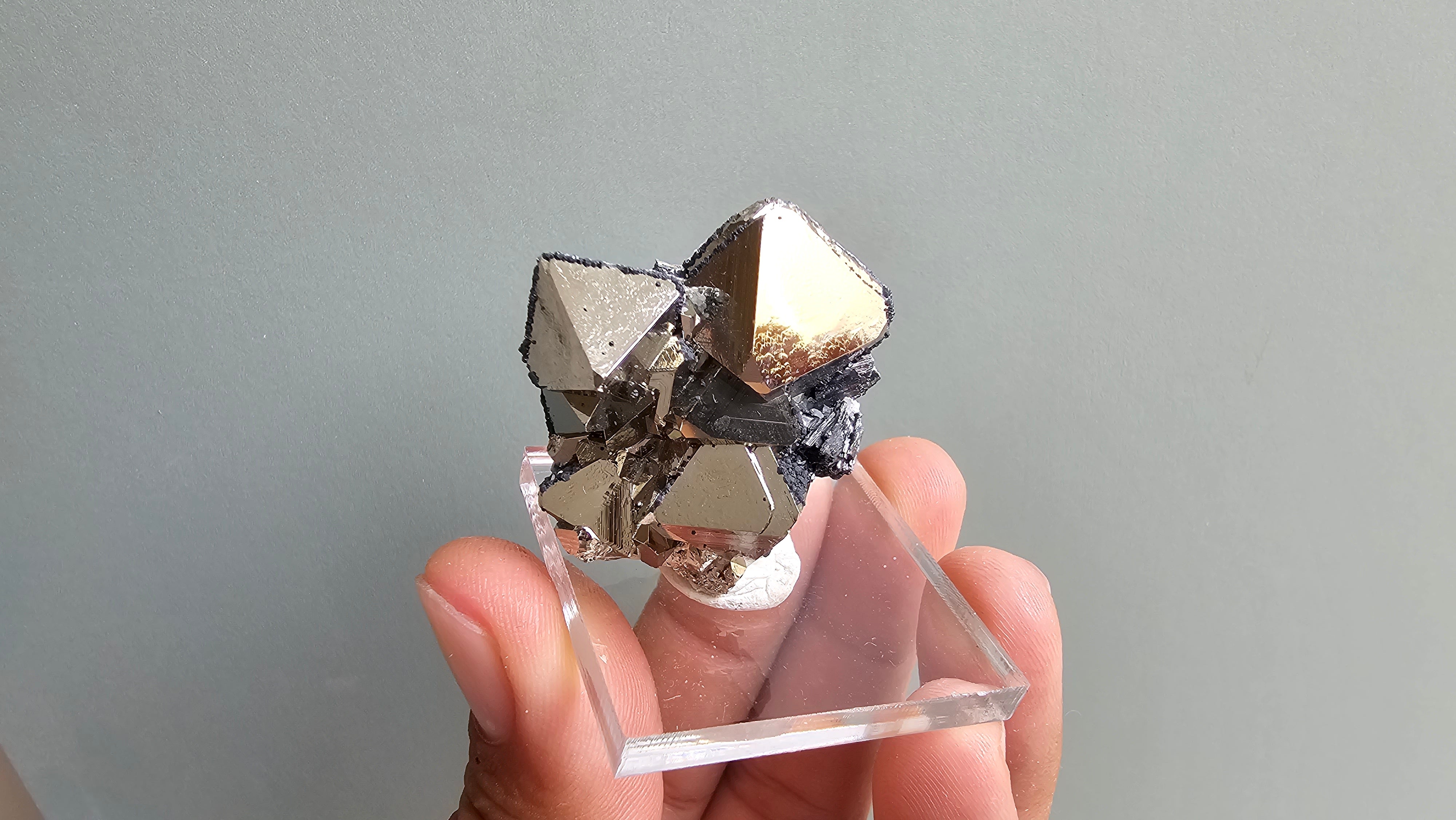 pyrite octahedral