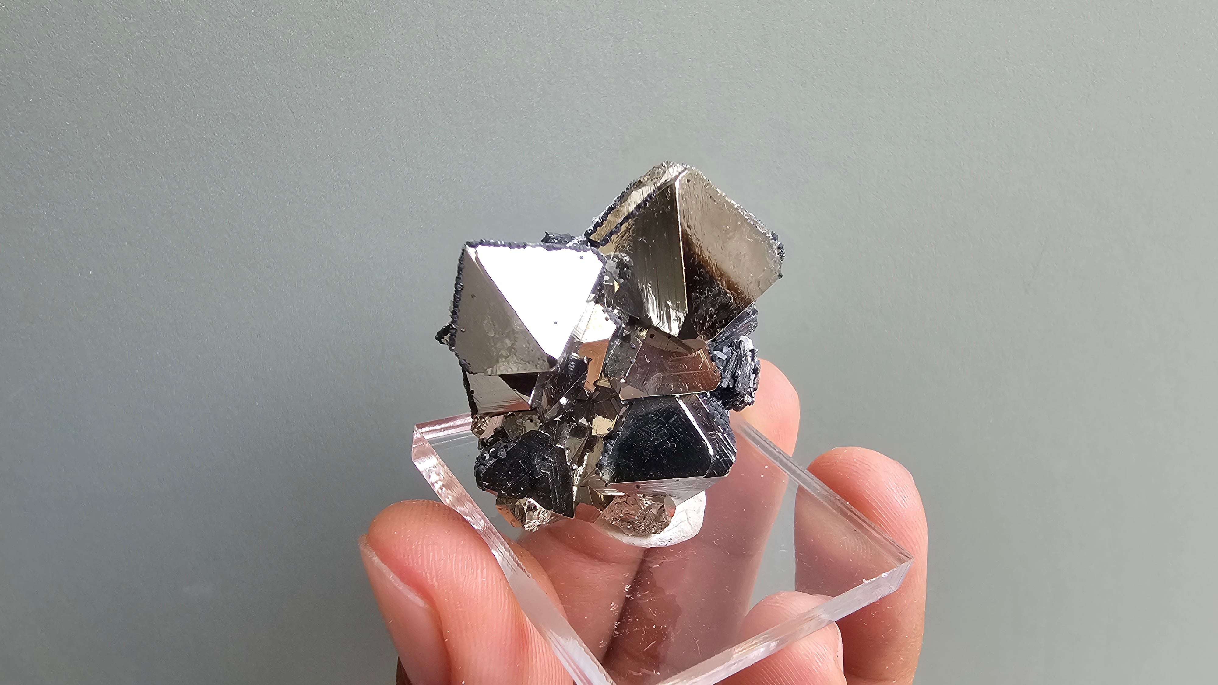 pyrite octahedral