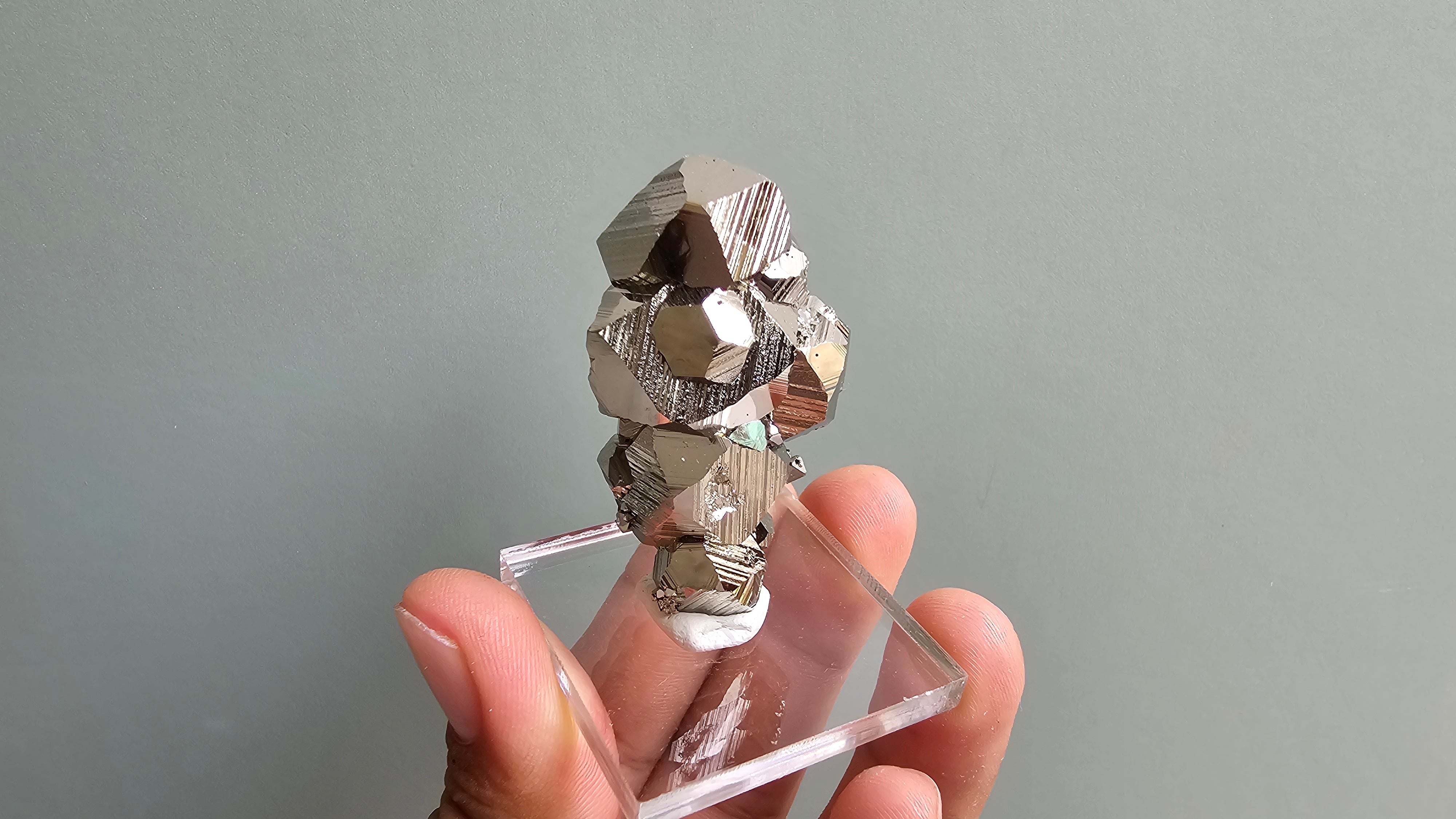 pyrite octahedral