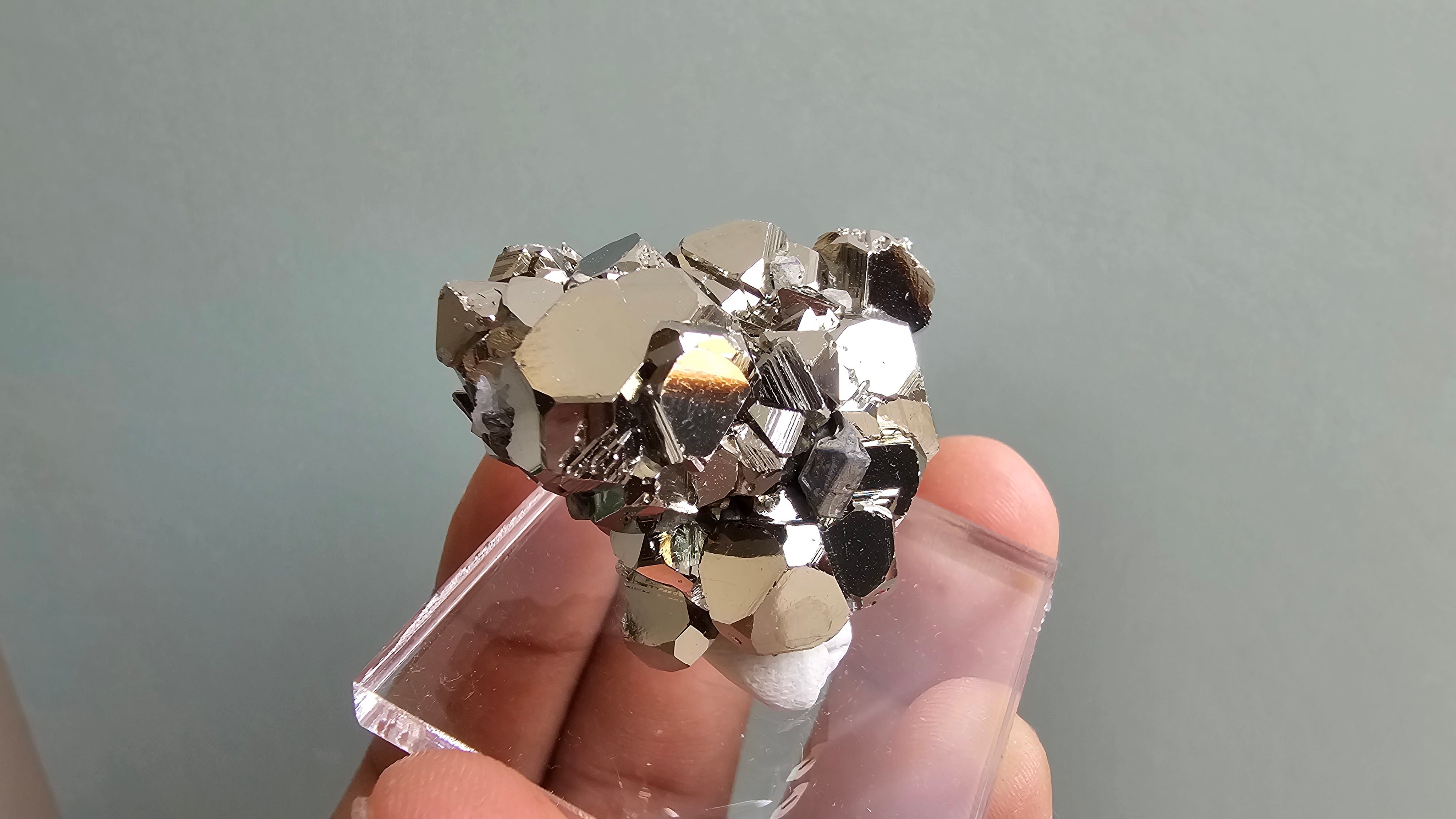 pyrite octahedral
