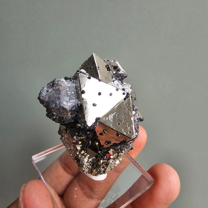 pyrite octahedral