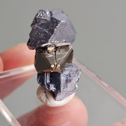 Galena with Pyrite octahedral