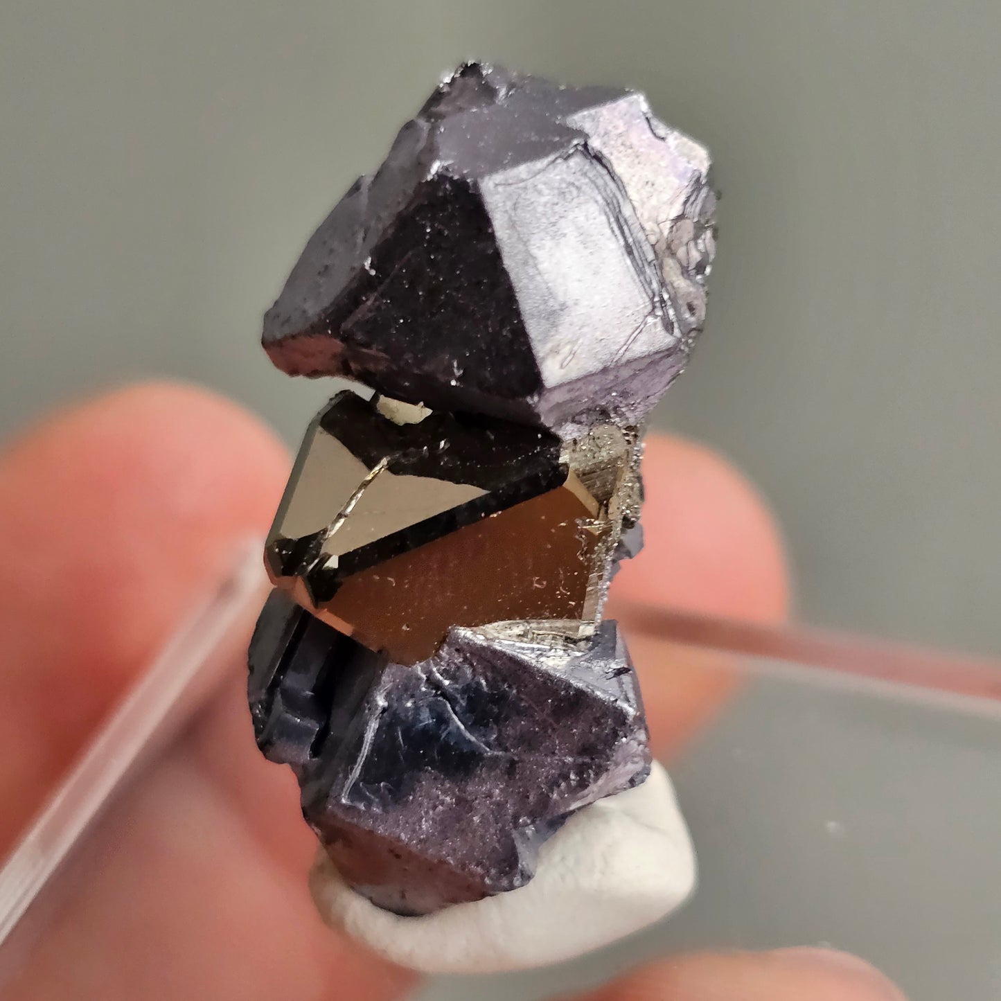 Galena with Pyrite octahedral