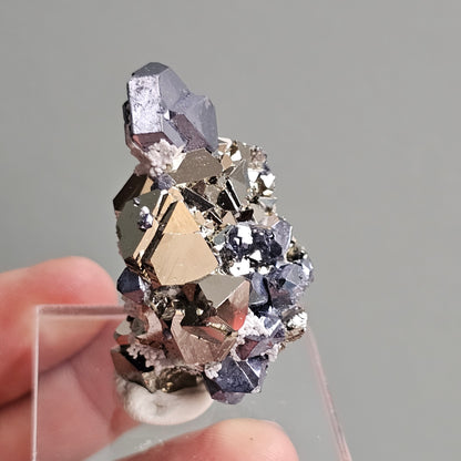 Galena with Pyrite octahedral