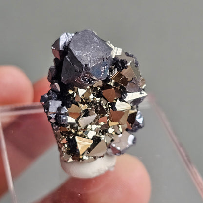 Galena with Pyrite octahedral