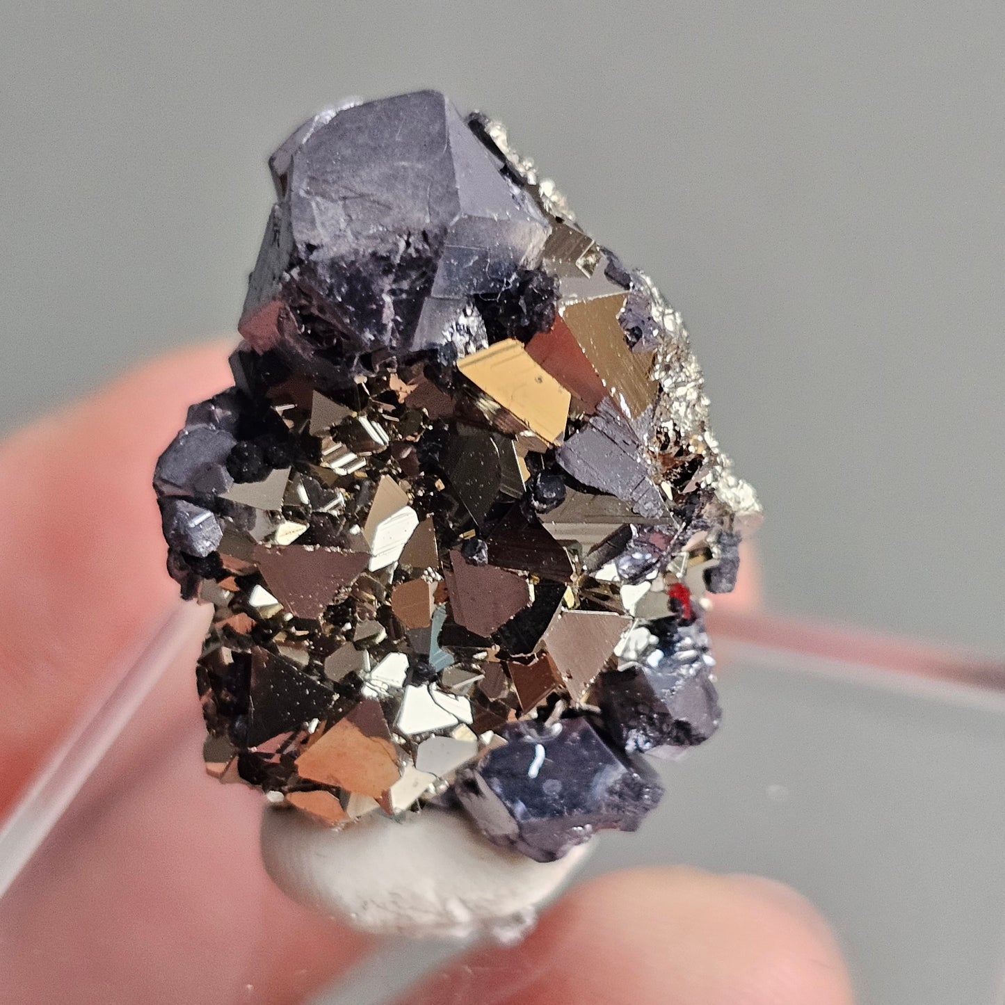 Galena with Pyrite octahedral