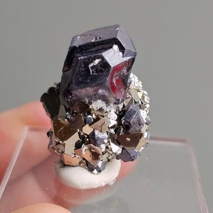 Galena with Pyrite octahedral