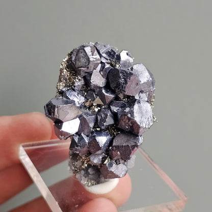 Galena with Pyrite octahedral