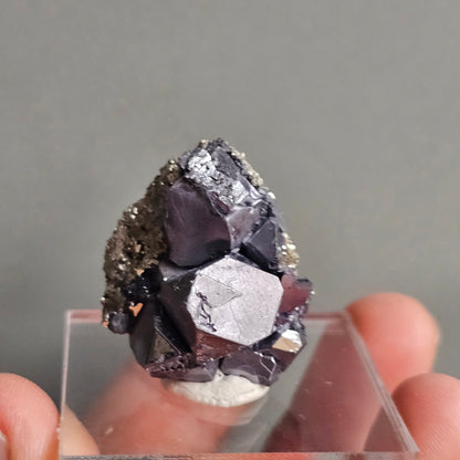 Galena with Pyrite octahedral