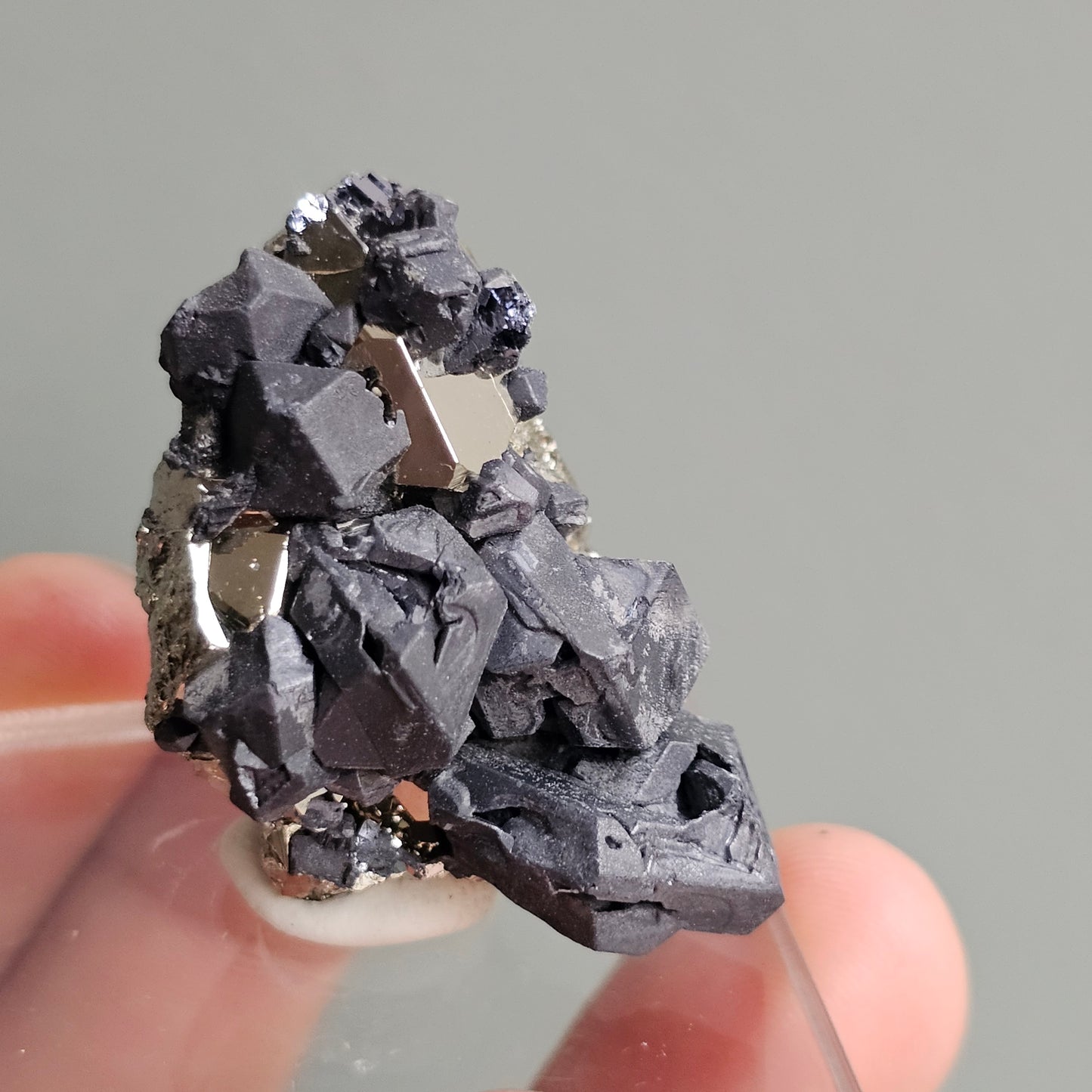 Galena with Pyrite octahedral