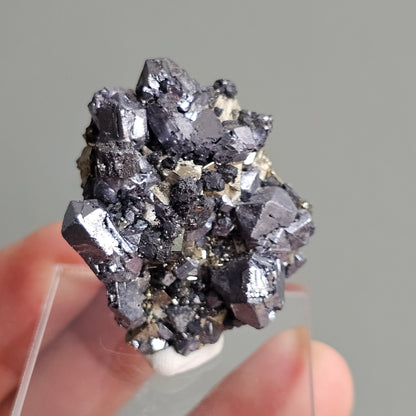 Galena with Pyrite octahedral