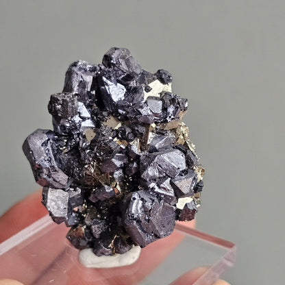 Galena with Pyrite octahedral