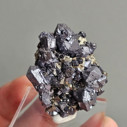 Galena with Pyrite octahedral