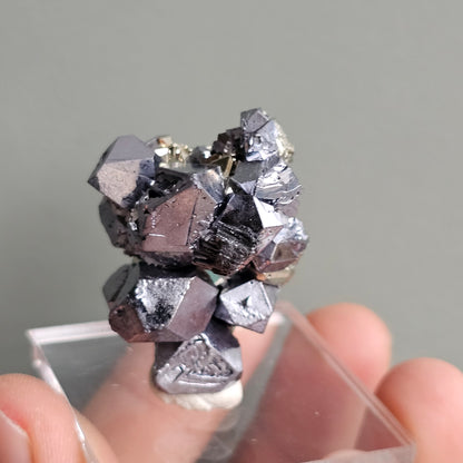 Galena with Pyrite octahedral