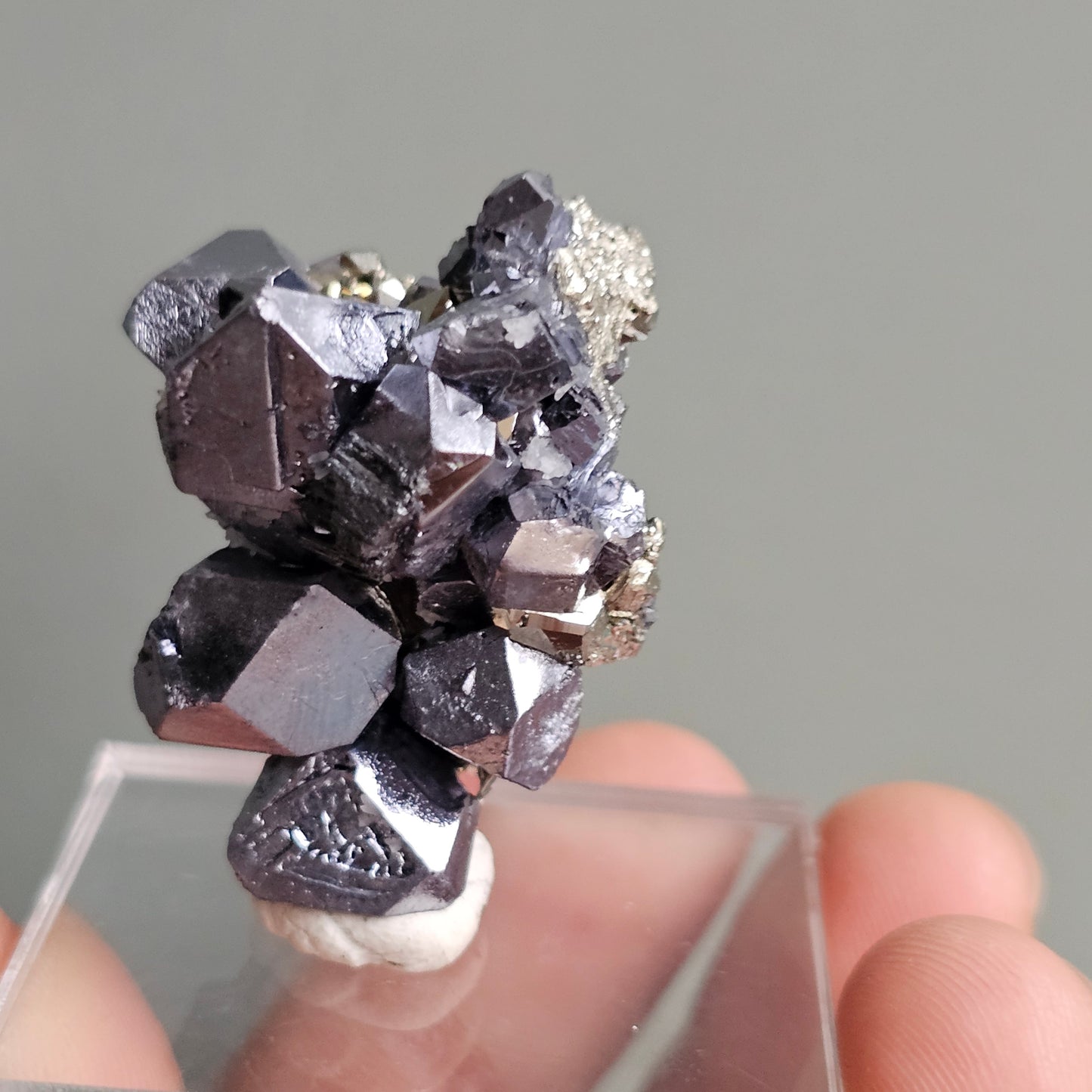 Galena with Pyrite octahedral