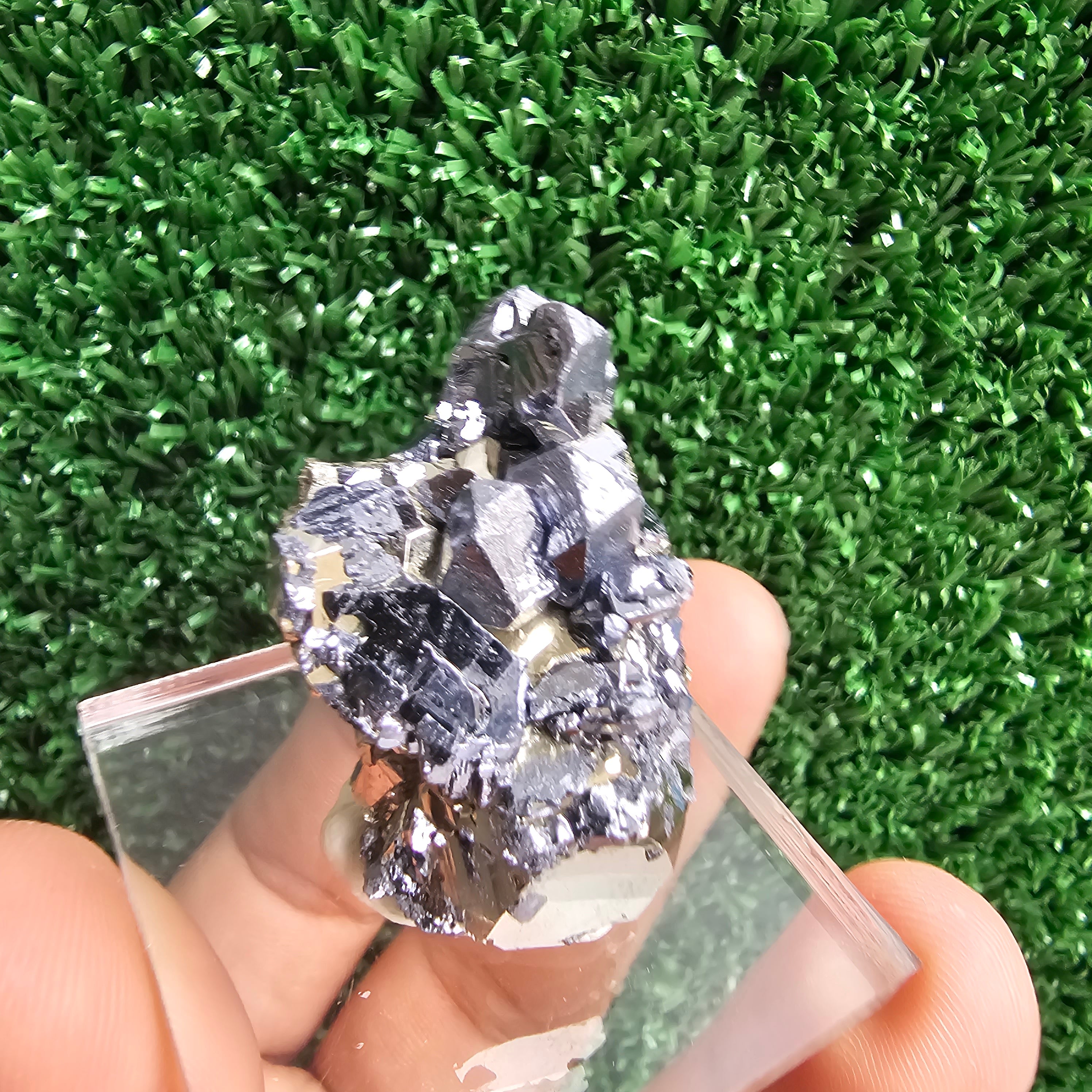 Galena with Pyrite octahedral