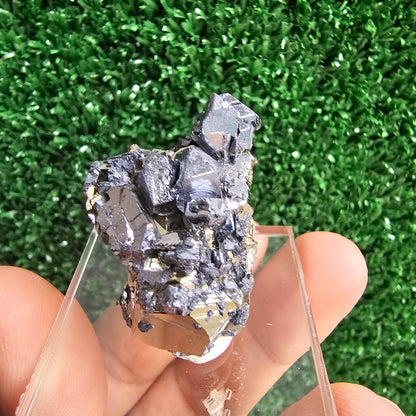 Galena with Pyrite octahedral