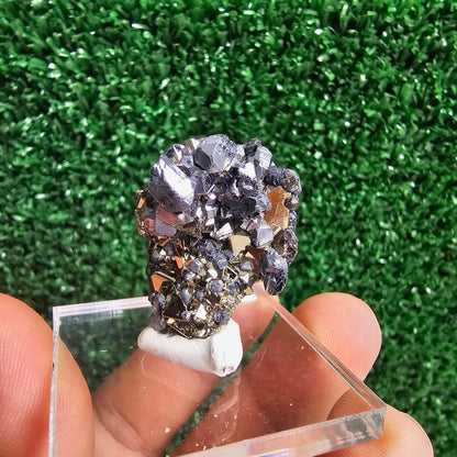 Galena with Pyrite octahedral