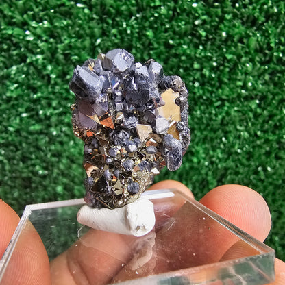 Galena with Pyrite octahedral