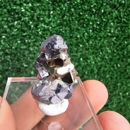 Galena with Pyrite octahedral