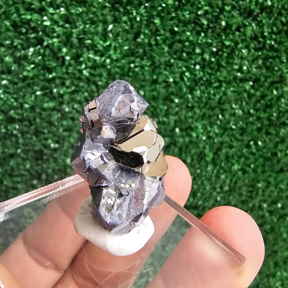 Galena with Pyrite octahedral